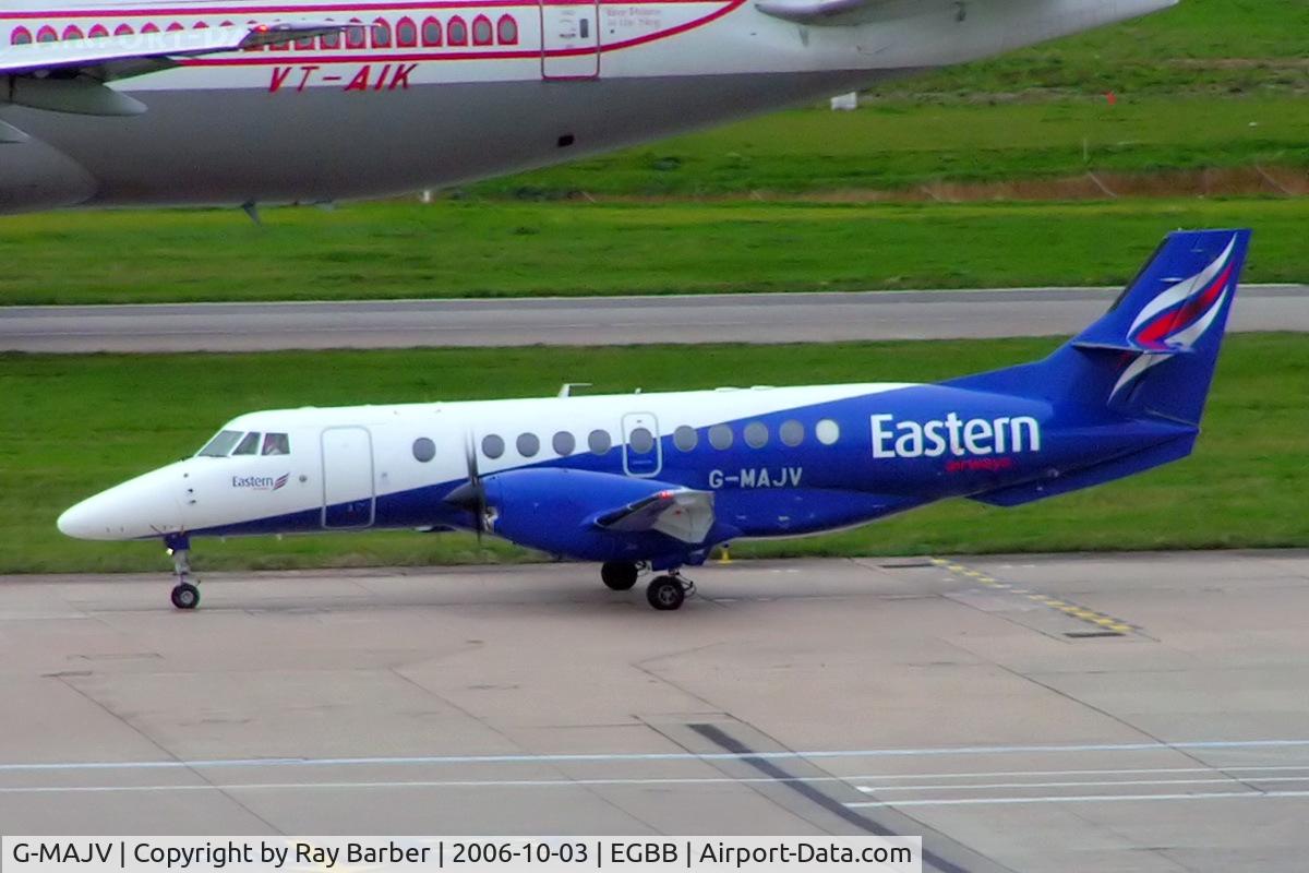 G-MAJV, 1995 British Aerospace Jetstream 41 C/N 41074, BAe Jetstream 41 [41074] (Eastern Airways) Birmingham Int'l~G 03/10/2006