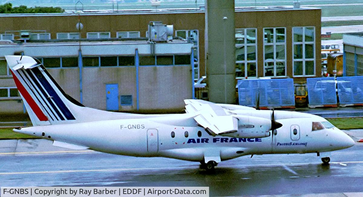 F-GNBS, 1996 Dornier 328-100 C/N 3053, Dornier Do-328-110 [3053] (Proteus Airlines/Air France) Frankfurt~D 08/10/1999