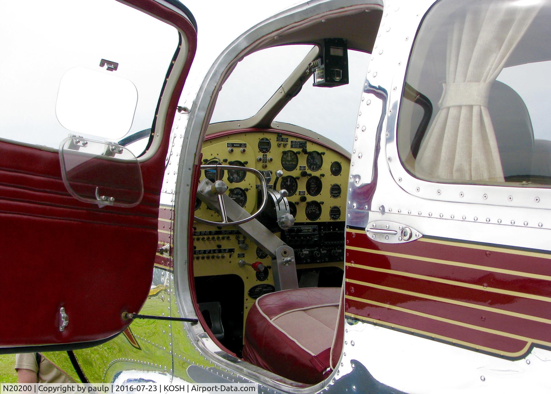 N20200, 1937 Spartan 7W Executive C/N 11, At AirVenture 2016.