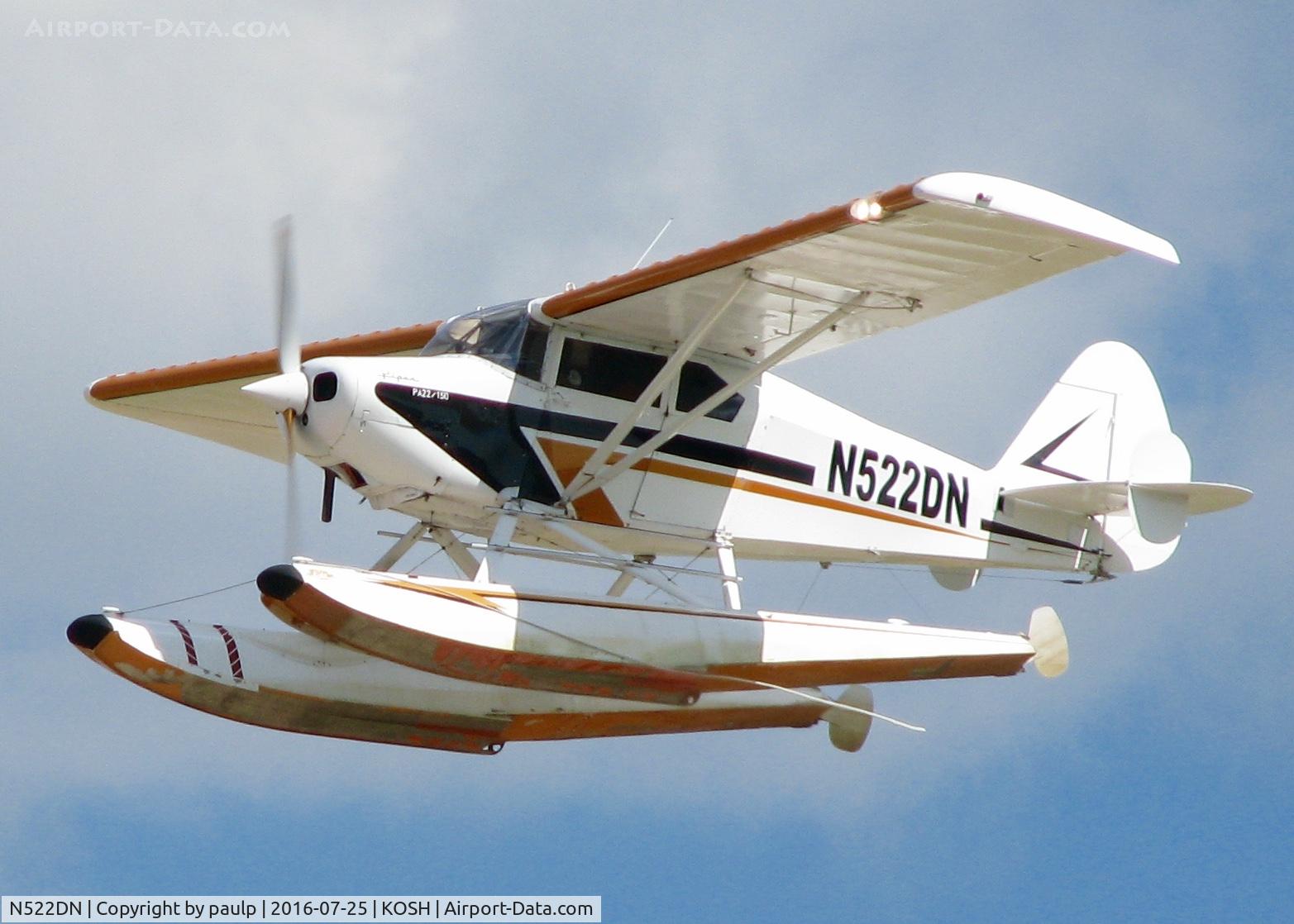 N522DN, 1959 Piper PA-22-150 C/N 226587, At AirVenture 2016.