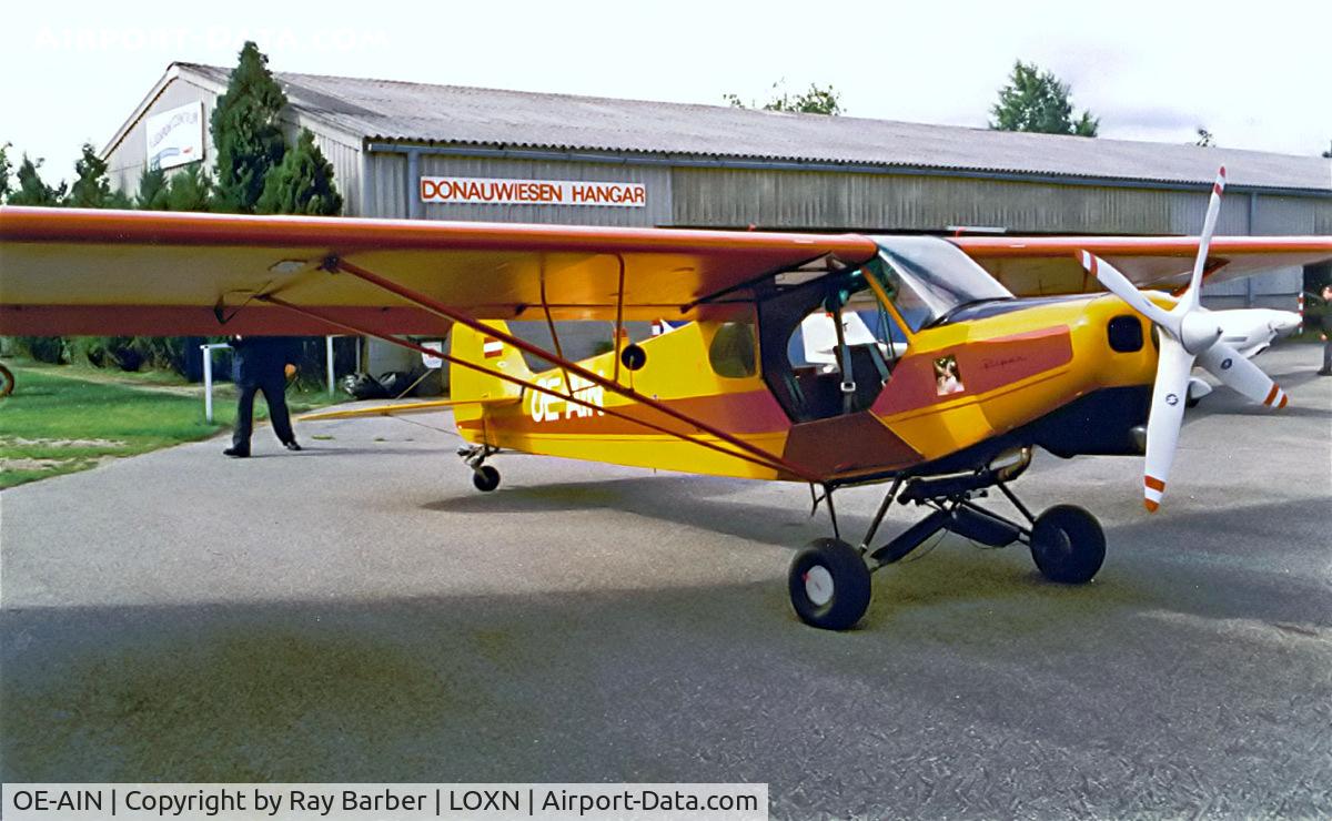OE-AIN, Piper PA-18-180 C/N 18-7803, Piper PA-18-150 Super Cub [18-7803] Wiener Neustadt-Ost~OE 15/05/1999