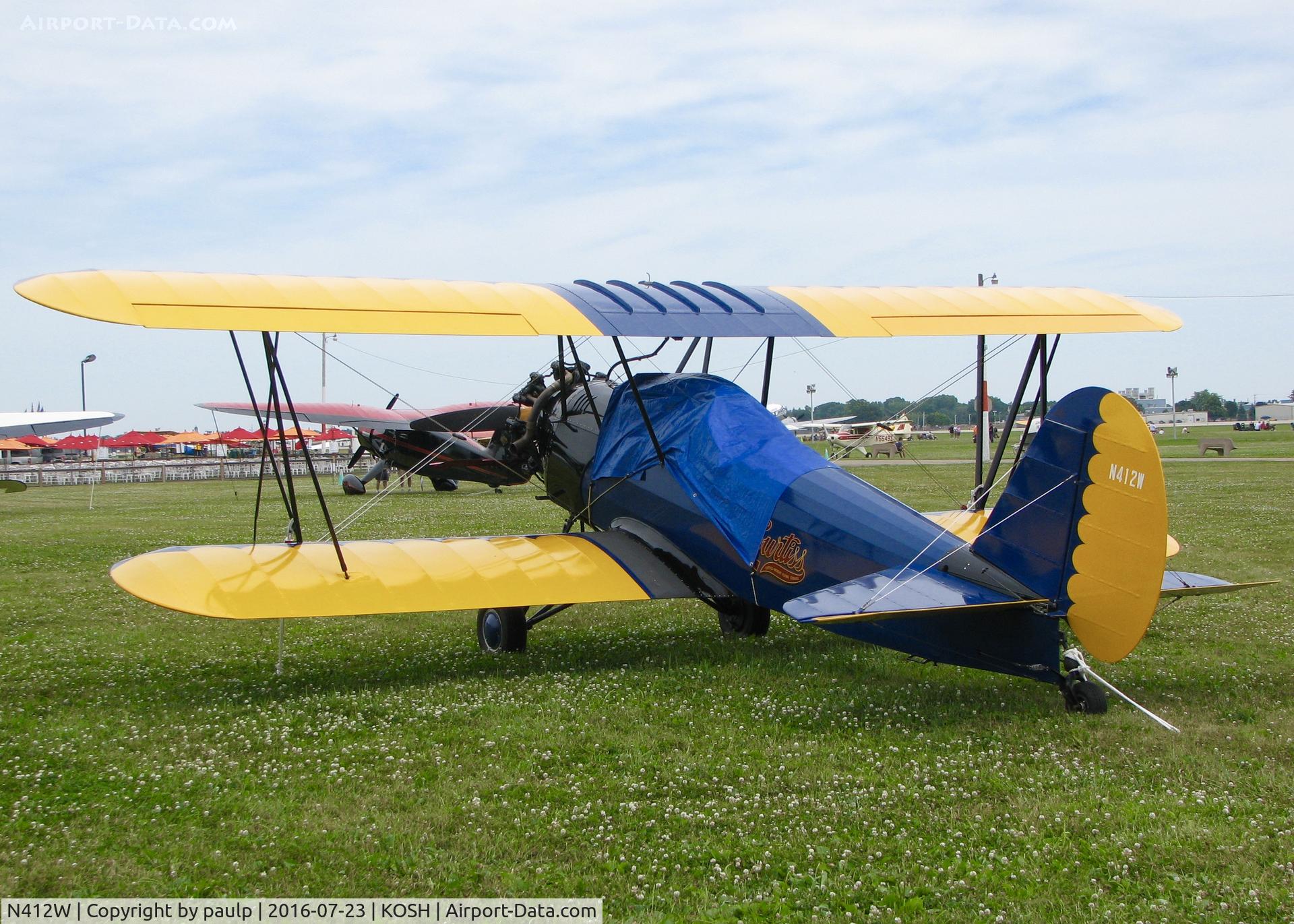 N412W, 1990 Kelch Alfred H KELCH TA-12 C/N 2013-1990, At AirVenture 2016.