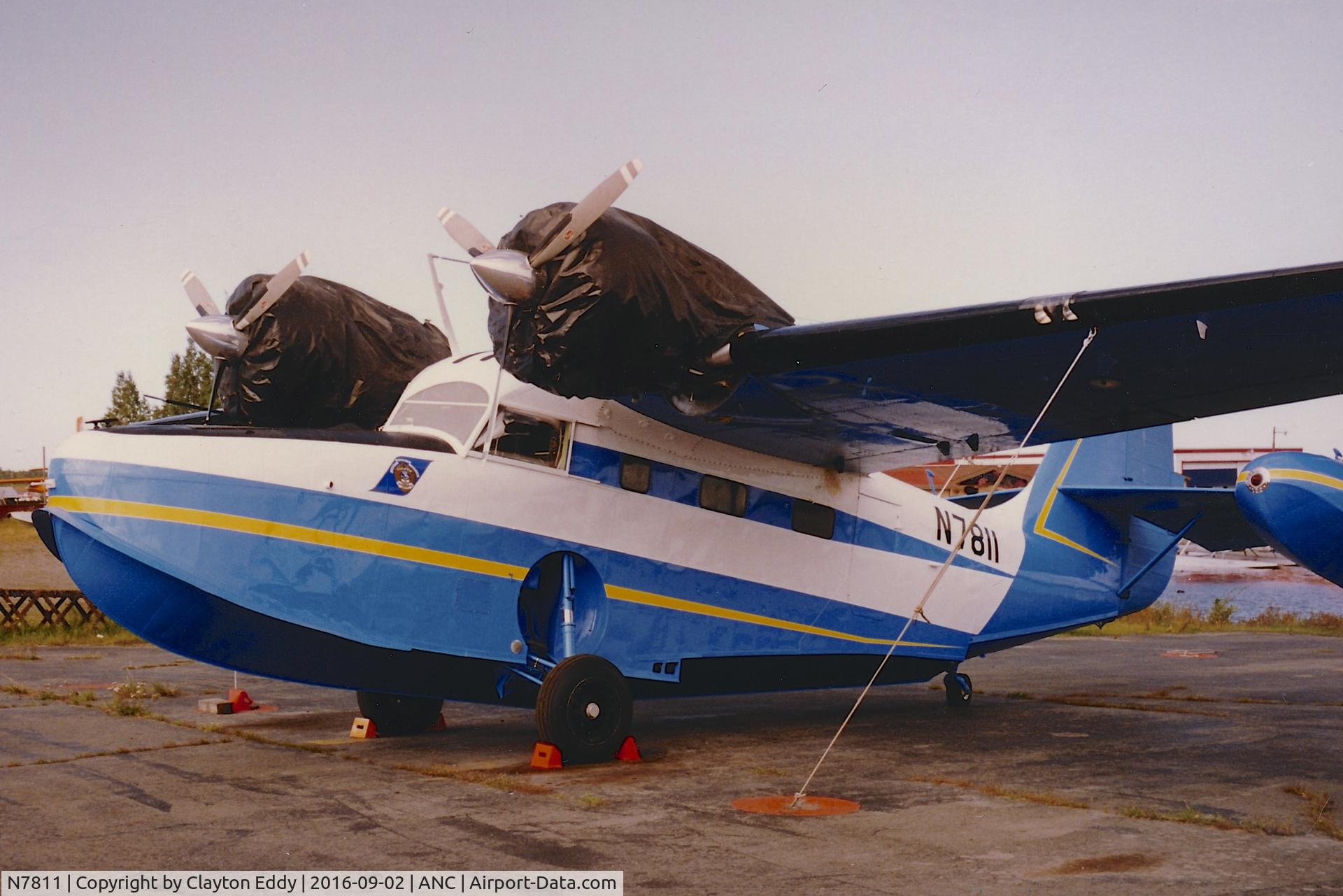 N7811, 1942 Grumman G-21A Goose C/N B-122, N7811 1991