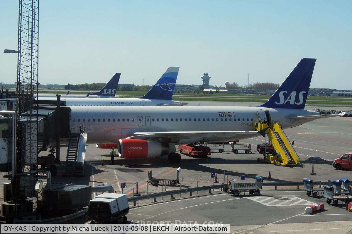 OY-KAS, 2007 Airbus A320-232 C/N 3335, At Kastrup