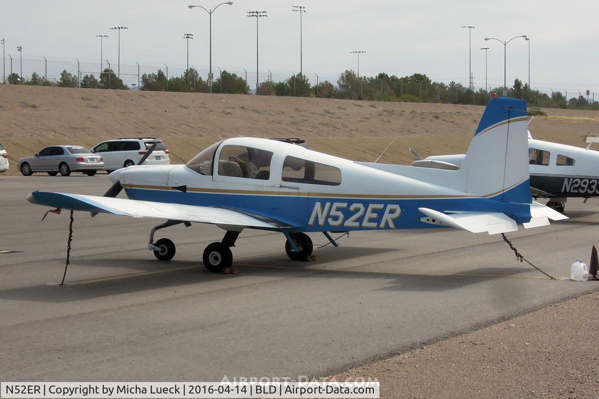 N52ER, 1979 Gulfstream American Corp AA-5B C/N AA5B1095, At Boulder City