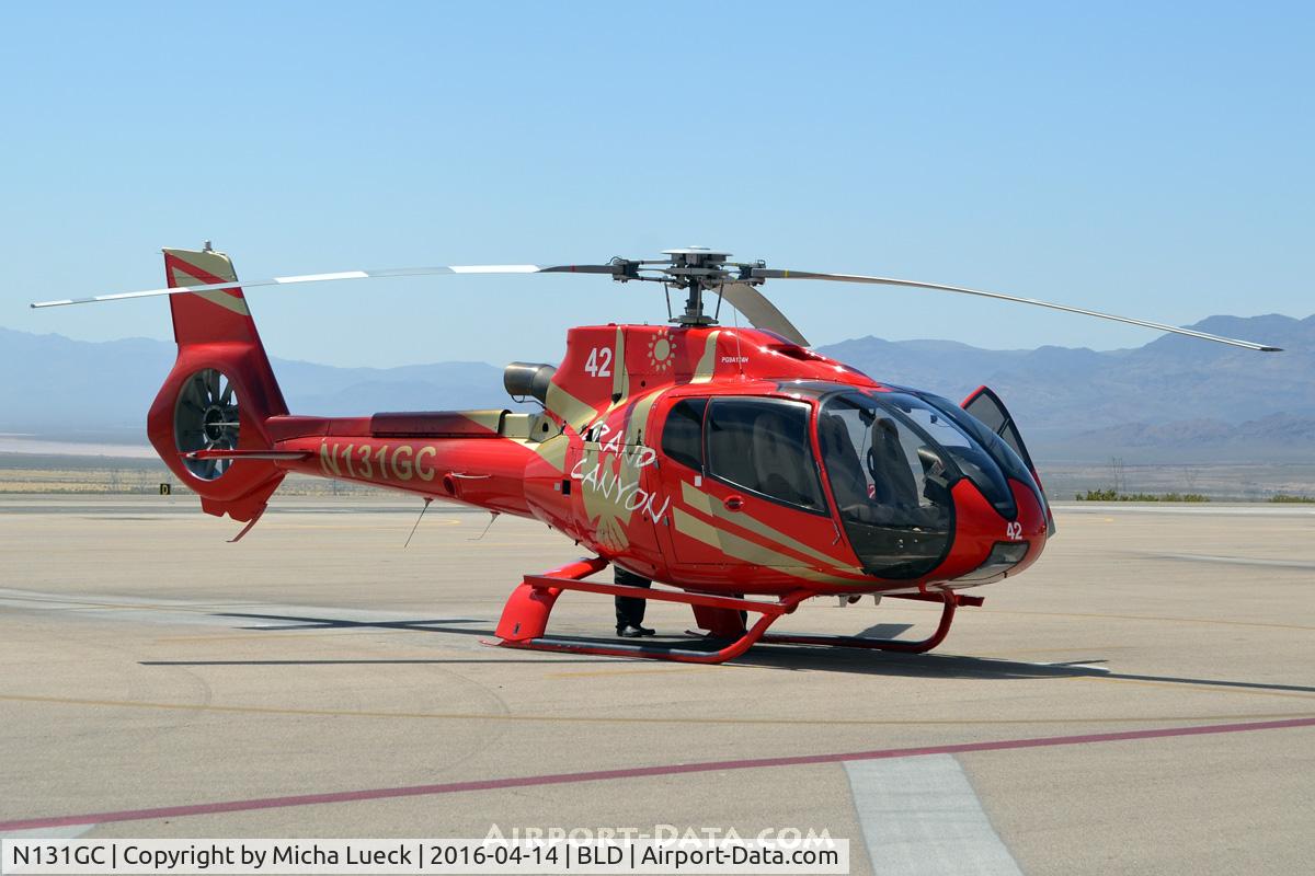 N131GC, 2003 Eurocopter EC-130B-4 (AS-350B-4) C/N 3691, At Boulder City