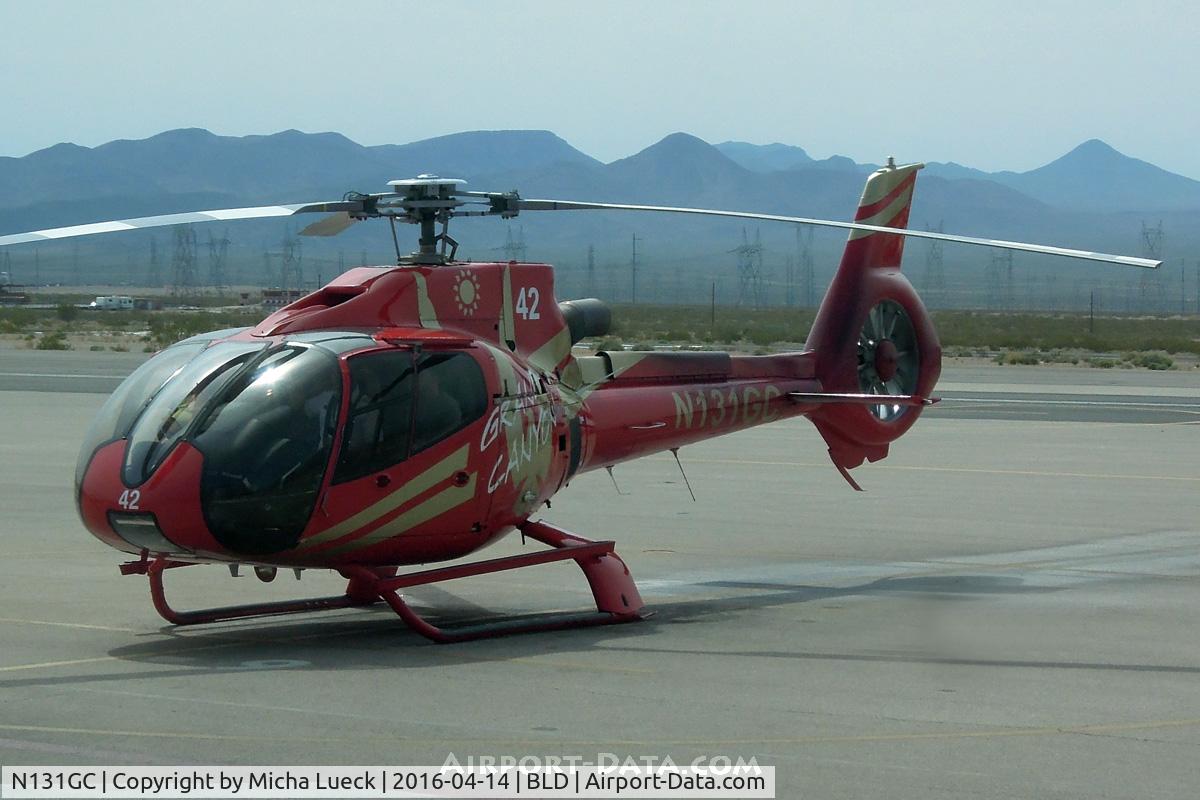 N131GC, 2003 Eurocopter EC-130B-4 (AS-350B-4) C/N 3691, At Boulder City