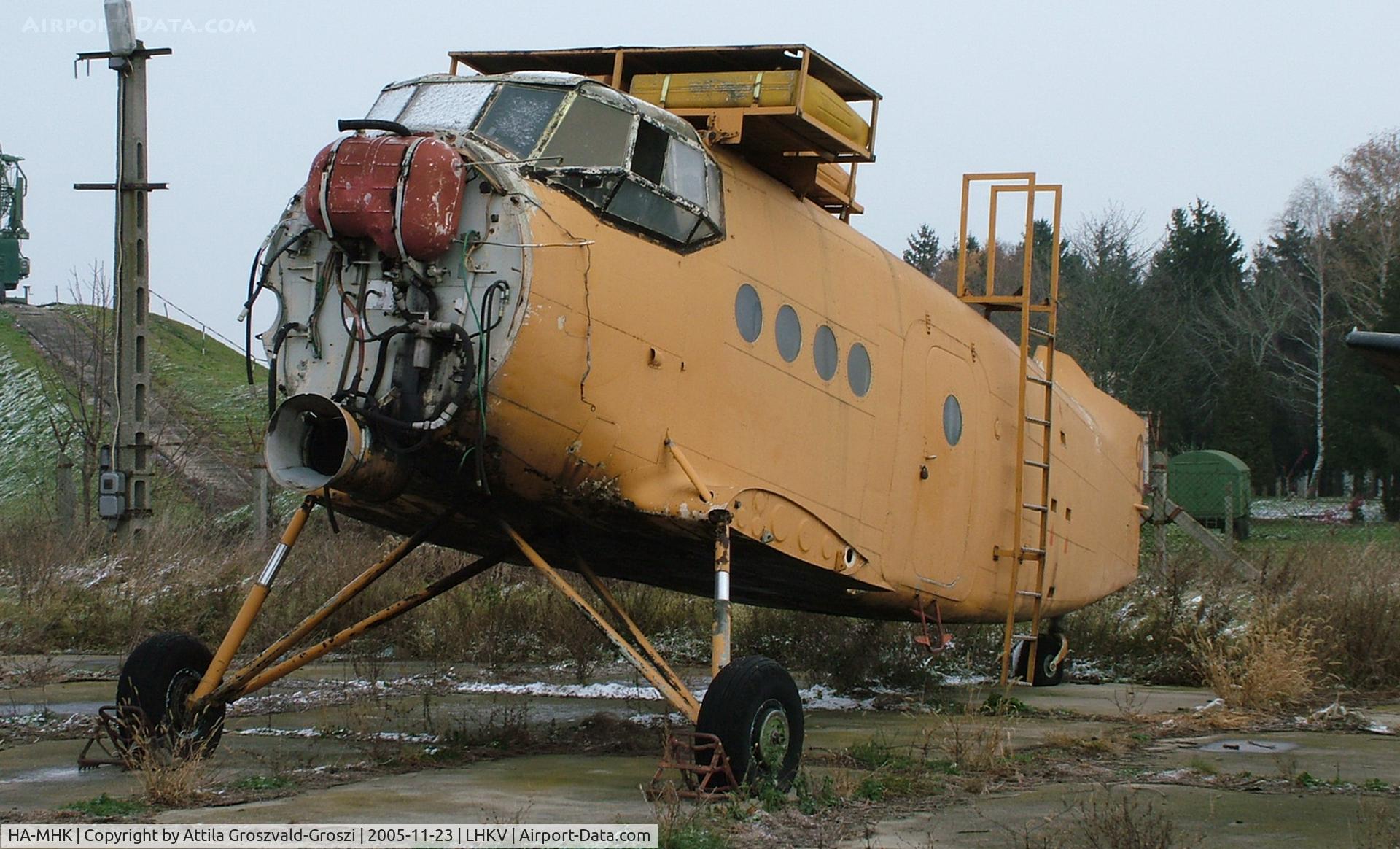 HA-MHK, 1971 PZL-Mielec An-2R C/N 1G123-01, Kaposújlak Airport, Hungary - After scrapping the machine was used as a test run