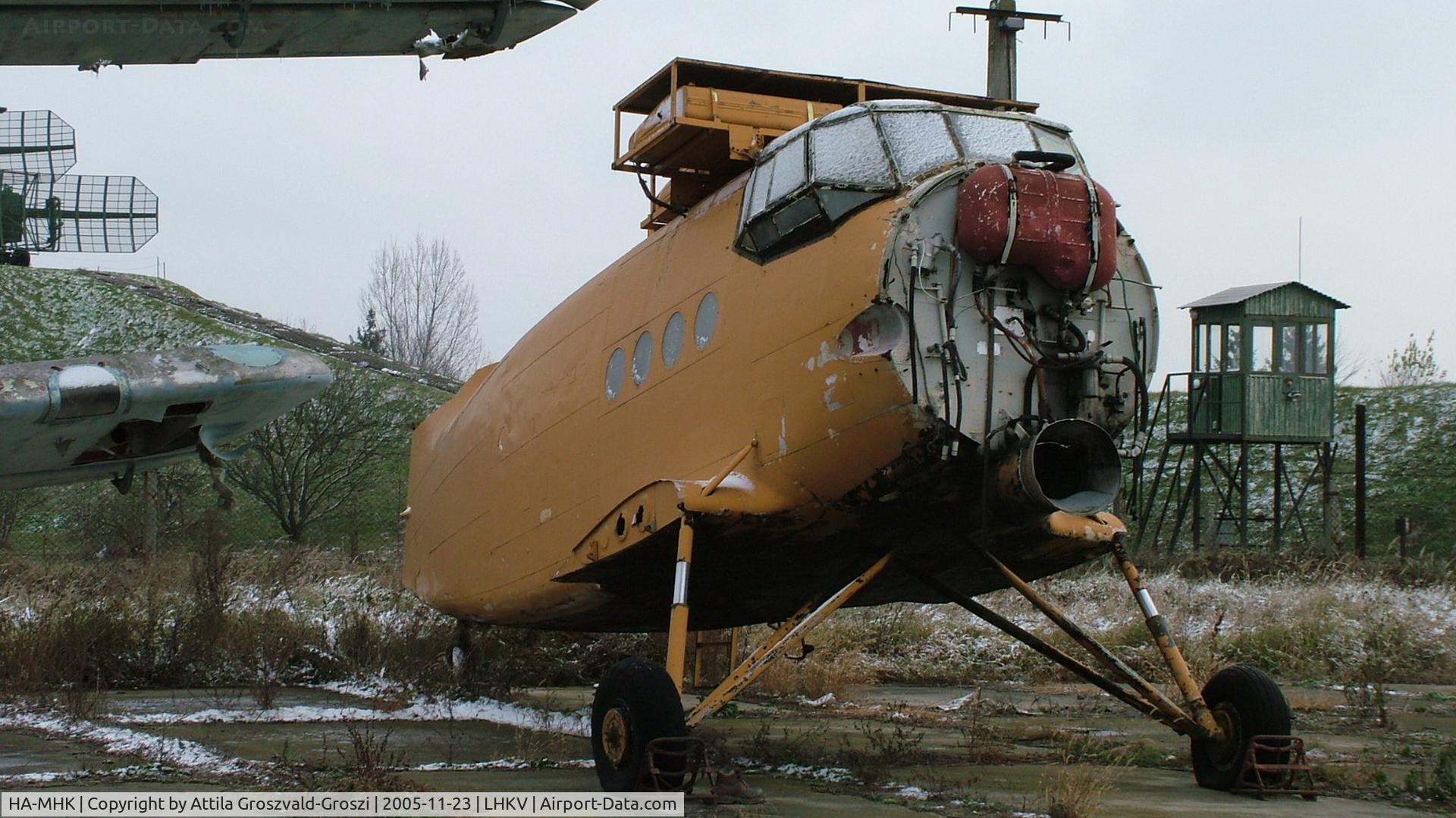 HA-MHK, 1971 PZL-Mielec An-2R C/N 1G123-01, Kaposújlak Airport, Hungary - After scrapping the machine was used as a test run