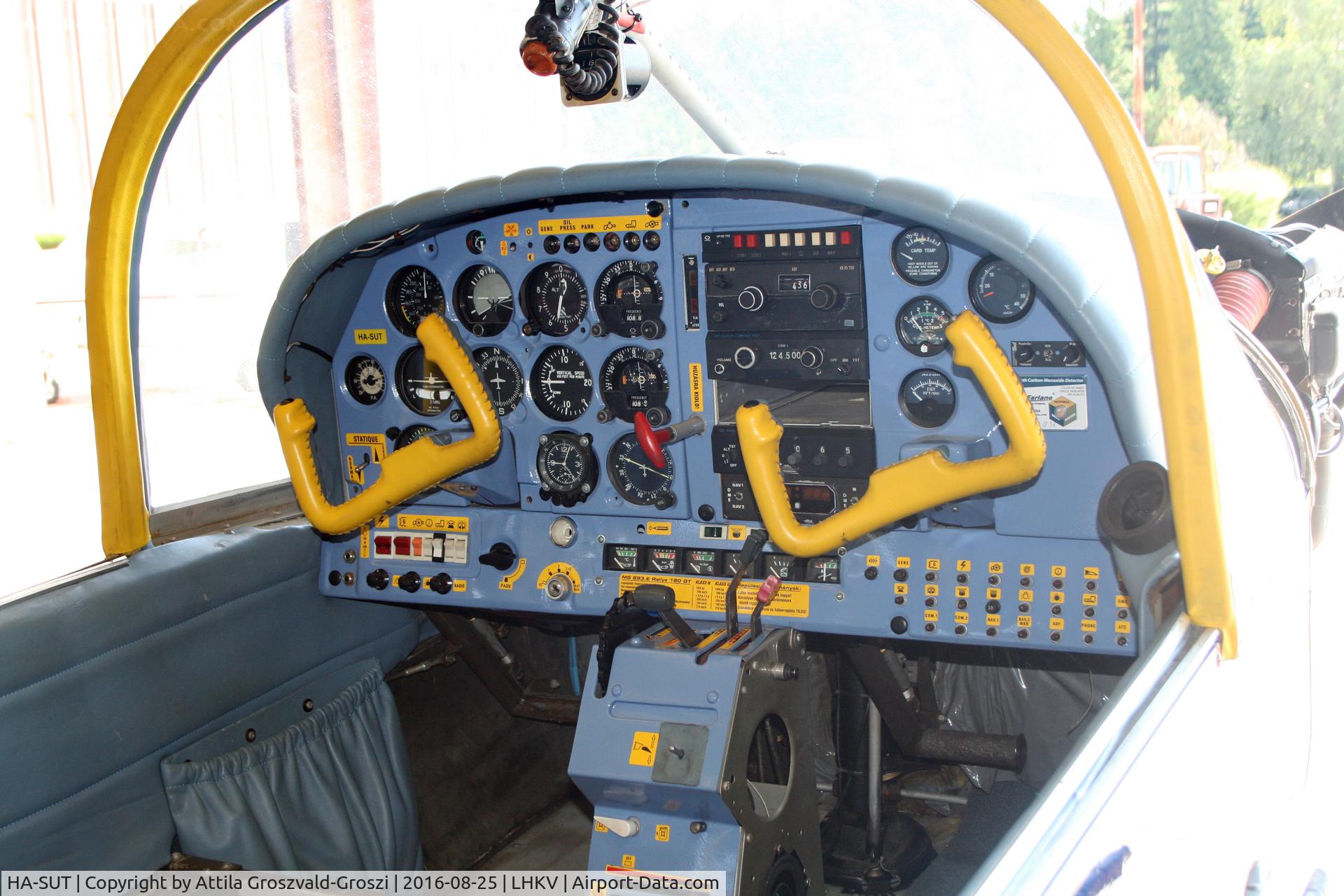 HA-SUT, Socata MS-893E Rallye 180GT C/N 13230, Kaposújlak Airport, Hungary