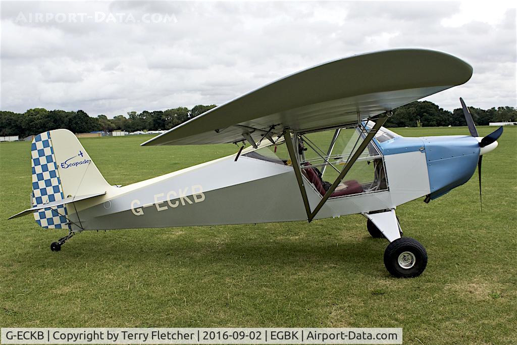 G-ECKB, 2007 Escapade 912(2) C/N BMAA/HB/533, At 2016 LAA Rally at Sywell