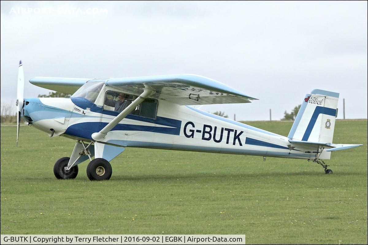 G-BUTK, 1993 Murphy Rebel C/N PFA 232-12091, At 2016 LAA Rally at Sywell