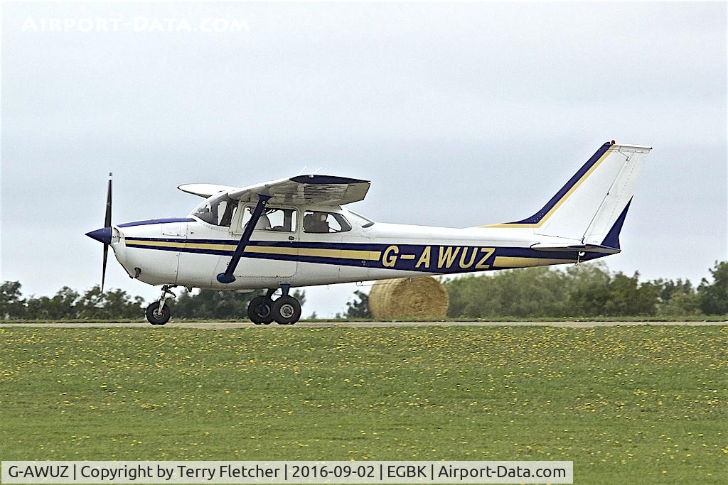 G-AWUZ, 1968 Reims Cessna F172H C/N 0587, At 2016 LAA Rally at Sywell