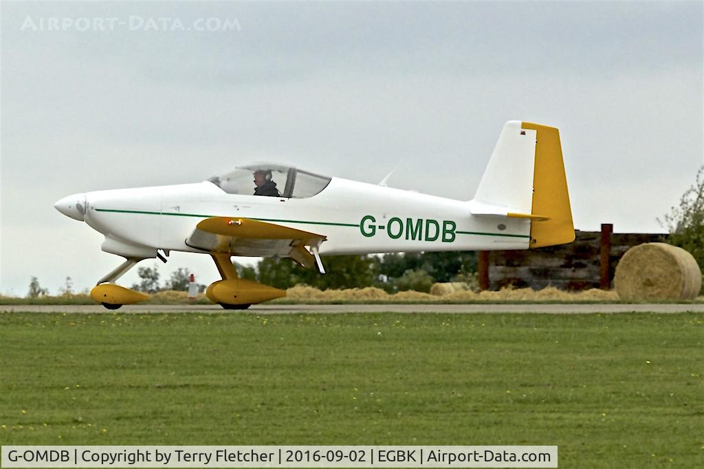 G-OMDB, 2002 Vans RV-6A C/N 25735, At 2016 LAA Rally at Sywell