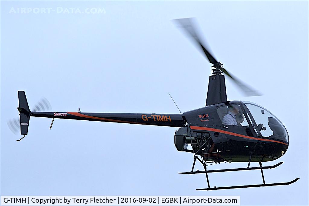 G-TIMH, 2007 Robinson R22 C/N 4108, At 2016 LAA Rally at Sywell
