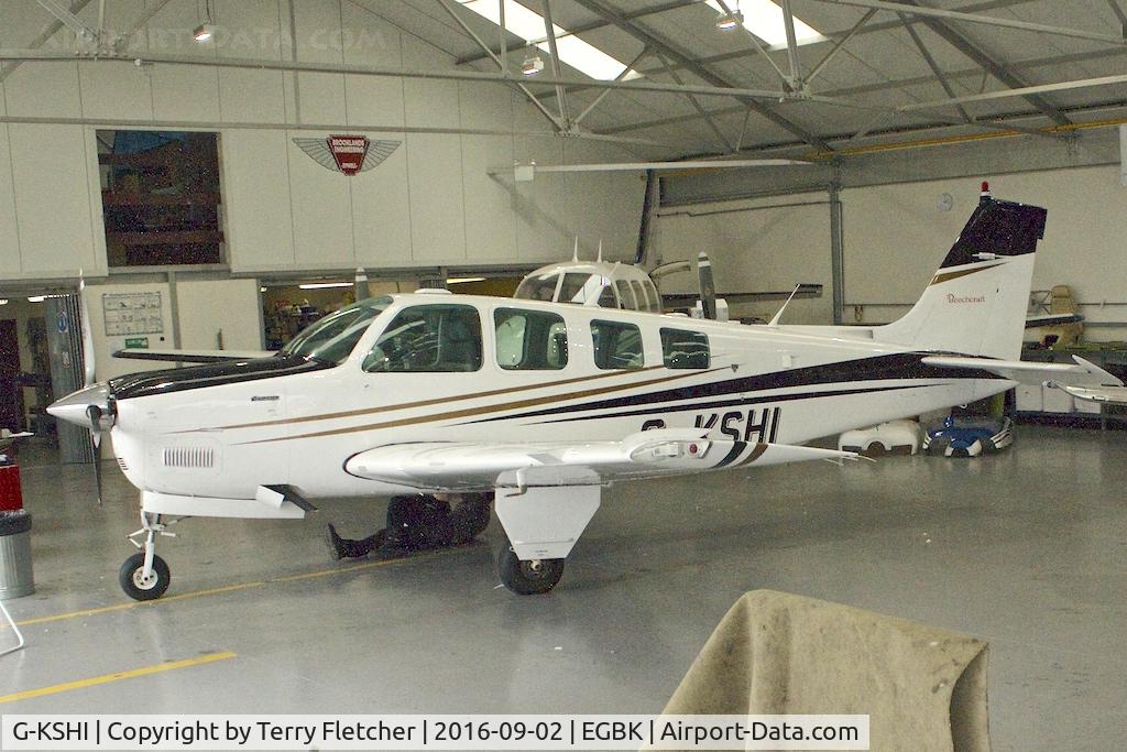 G-KSHI, 1987 Beechcraft A36 Bonanza C/N E-2353, On Maintenance