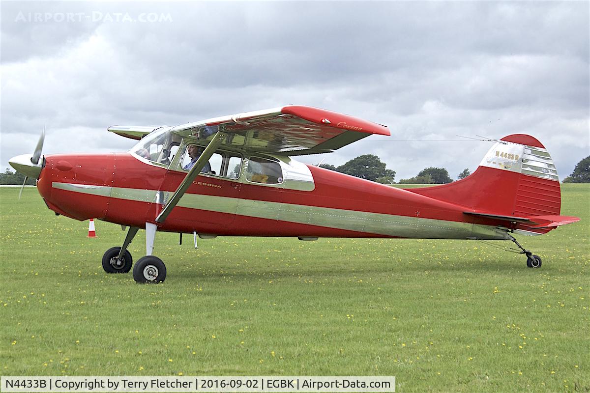N4433B, 1955 Cessna 170B C/N 26777, At 2016 LAA Rally at Sywell