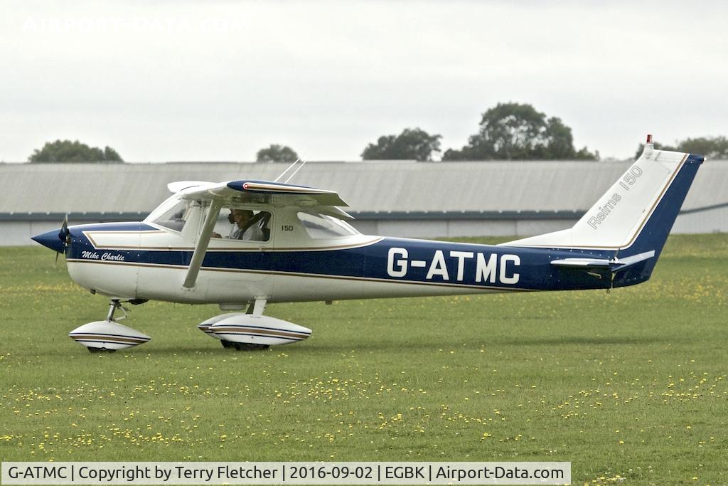 G-ATMC, 1966 Reims Cessna F150F C/N 0020, At 2016 LAA Rally at Sywell
