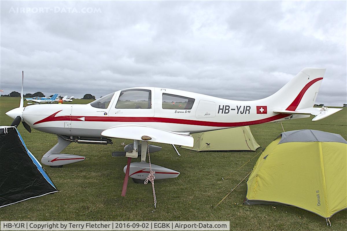 HB-YJR, 2006 Wheeler Express S-90 C/N 2501, at 2016 LAA Rally at Sywell