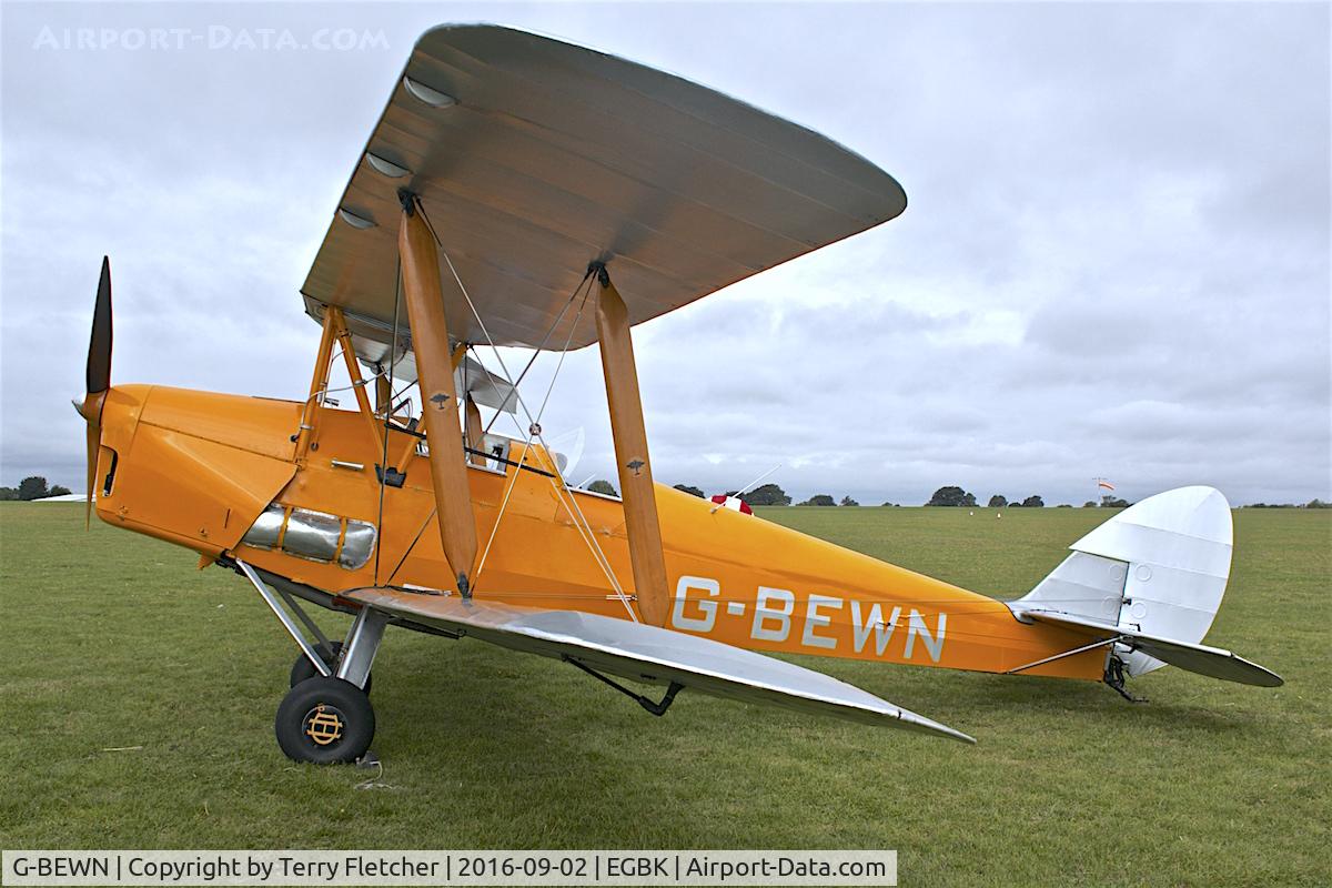 G-BEWN, 1941 De Havilland Australia DH-82A Tiger Moth C/N DHA952, At 2016 LAA Rally