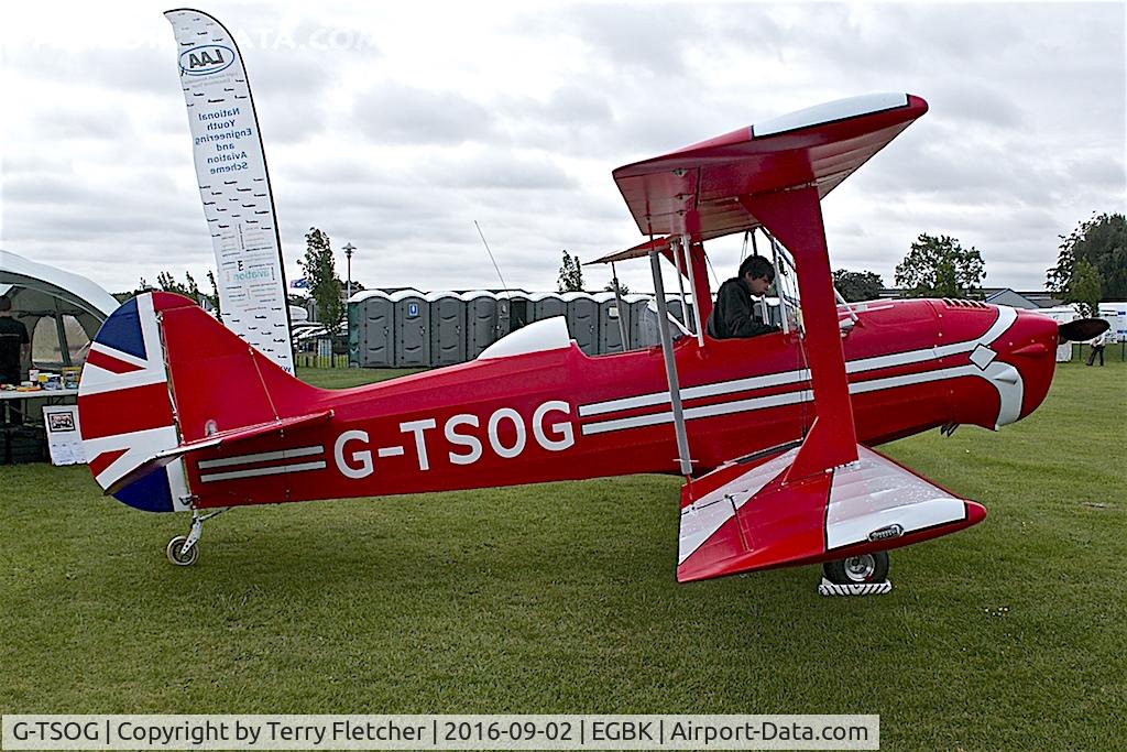 G-TSOG, 2014 TLAC Sherwood Ranger ST C/N LAA 237A-15239, At 2016 LAA Rally at Sywell