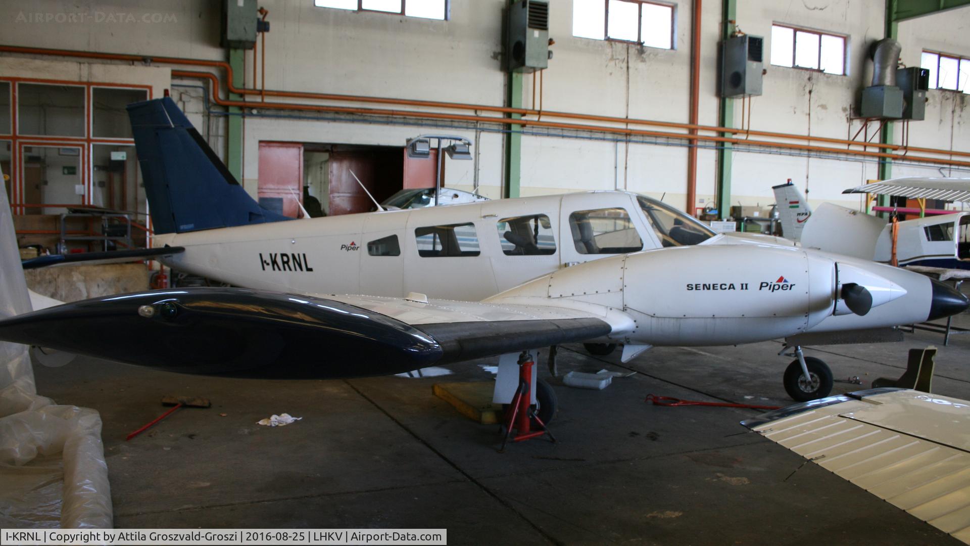 I-KRNL, 1978 Piper PA-34-200T C/N 34-7870449, Kaposújlak Airport, Hungary