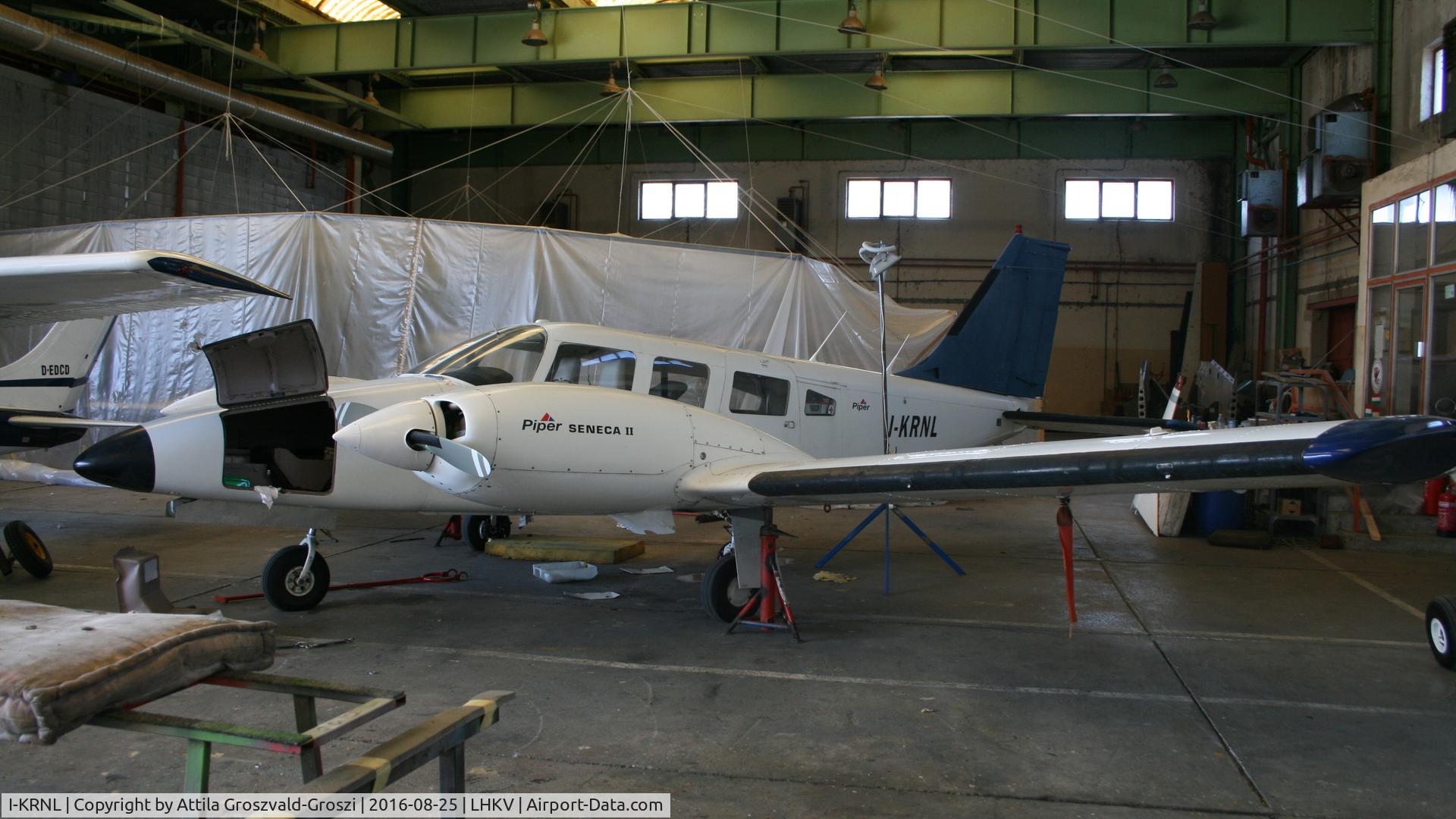 I-KRNL, 1978 Piper PA-34-200T C/N 34-7870449, Kaposújlak Airport, Hungary