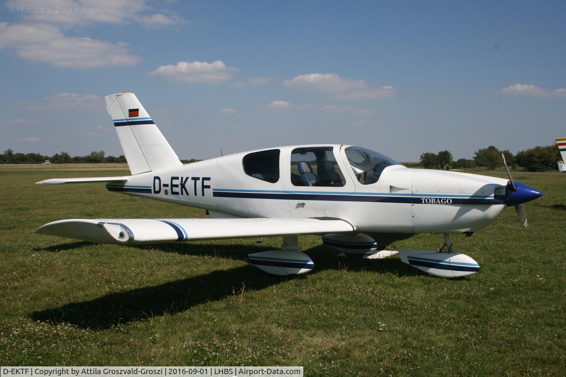 D-EKTF, 1983 Socata TB-10 Tobago C/N 375, Budaörs Airport, Hungary