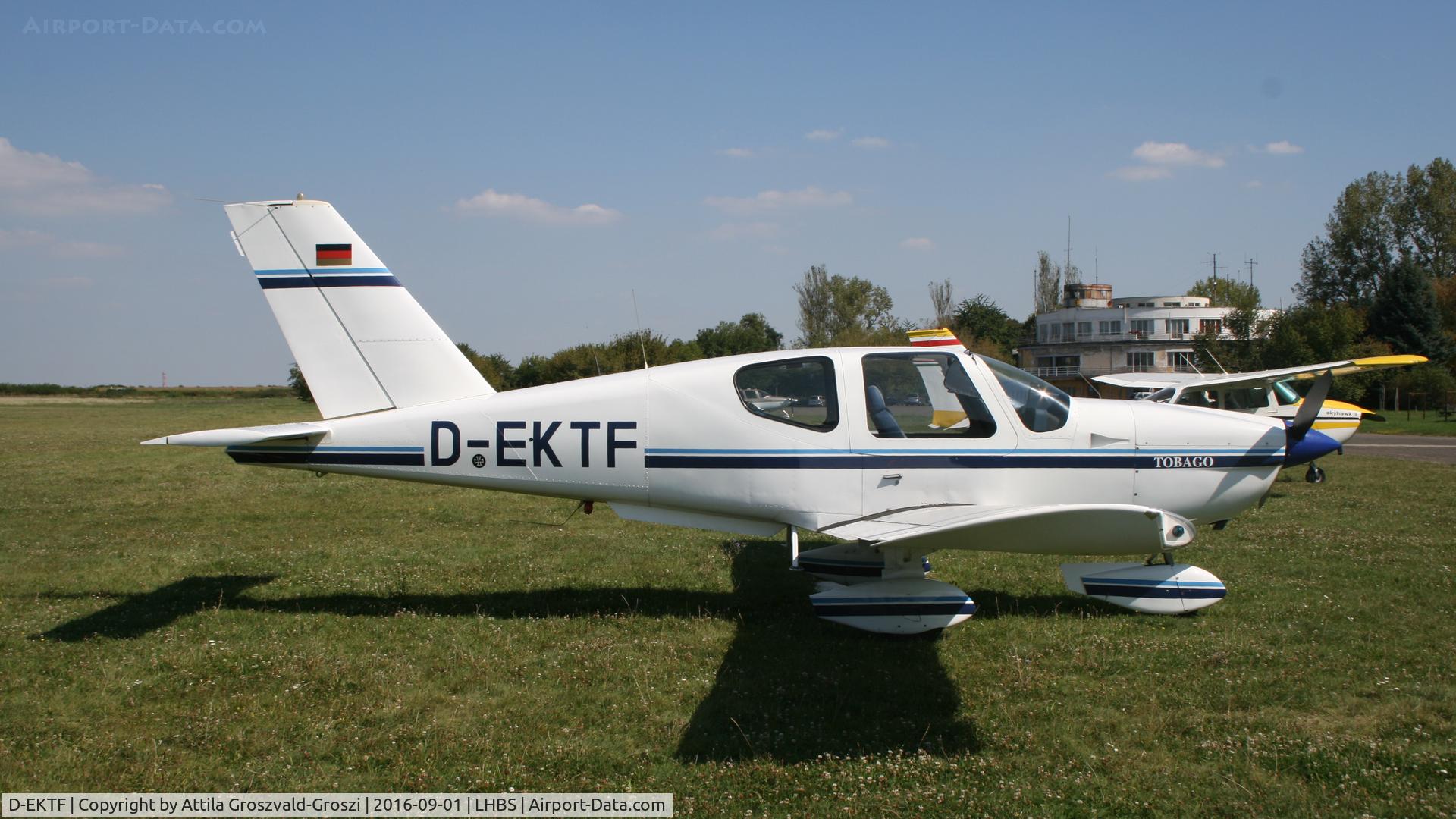 D-EKTF, 1983 Socata TB-10 Tobago C/N 375, Budaörs Airport, Hungary