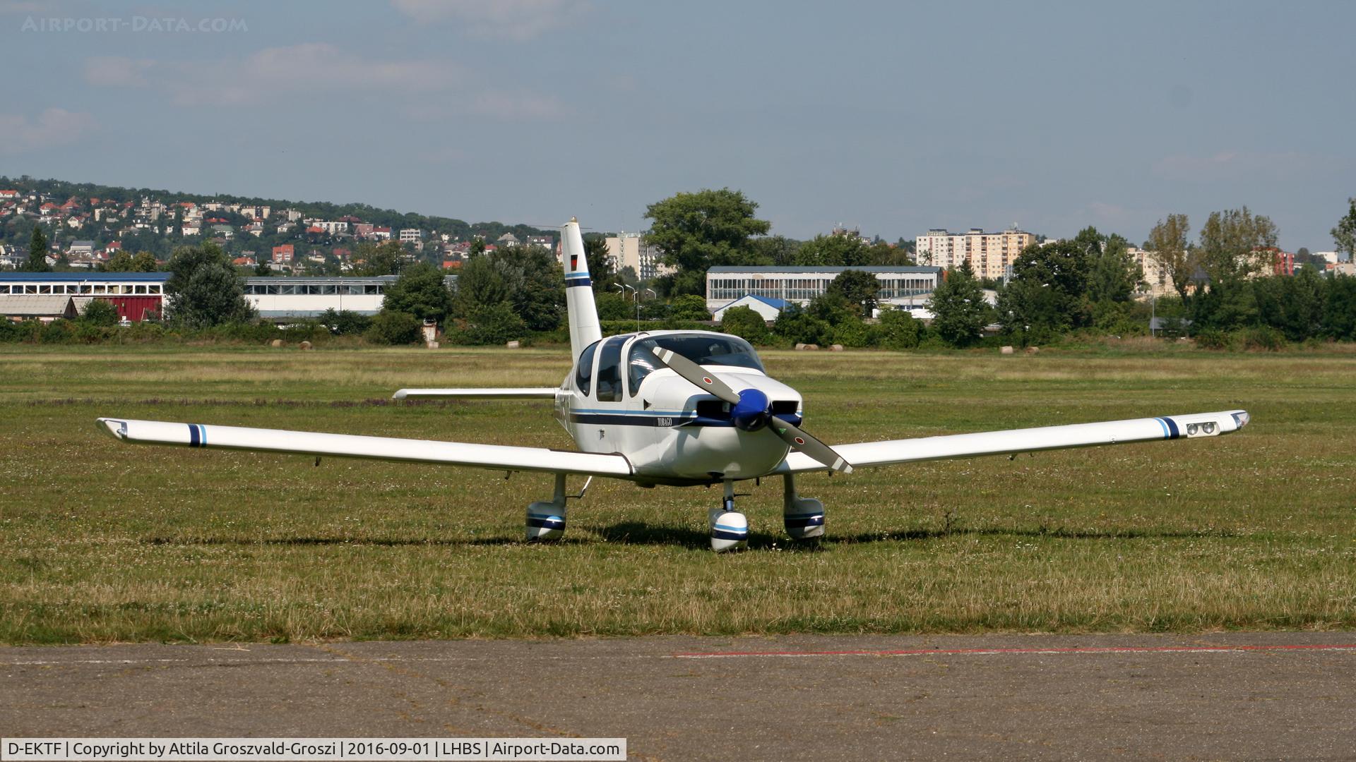 D-EKTF, 1983 Socata TB-10 Tobago C/N 375, Budaörs Airport, Hungary