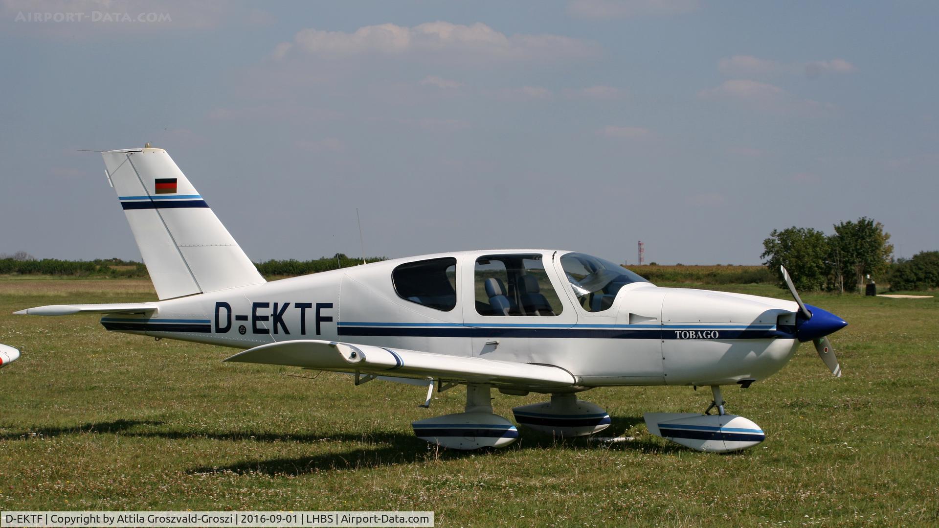 D-EKTF, 1983 Socata TB-10 Tobago C/N 375, Budaörs Airport, Hungary
