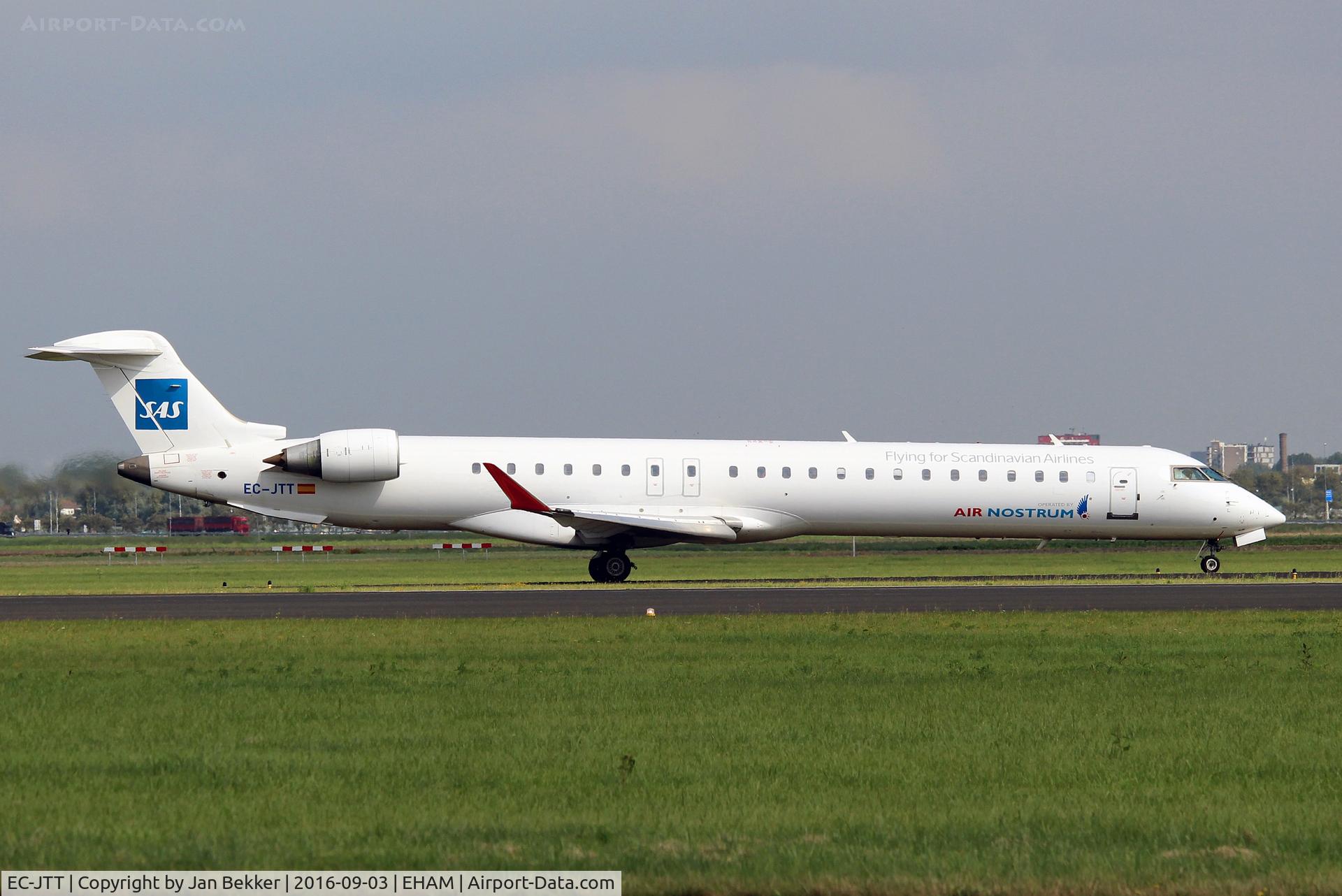 EC-JTT, 2006 Bombardier CRJ-900 (CL-600-2D24) C/N 15074, Schiphol, Amsterdam