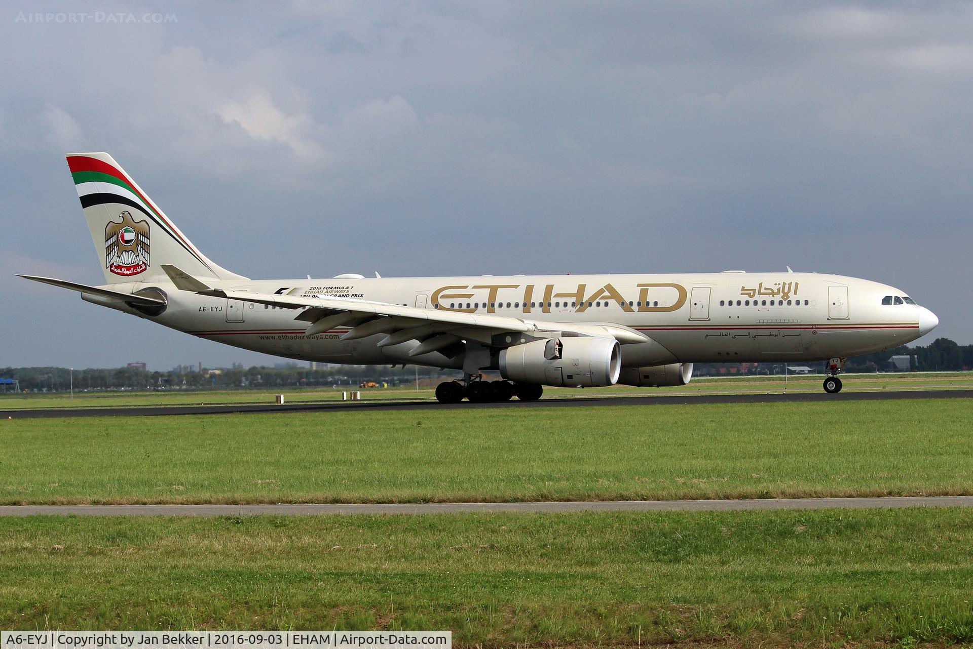 A6-EYJ, 2006 Airbus A330-243 C/N 737, Schiphol, Amsterdam