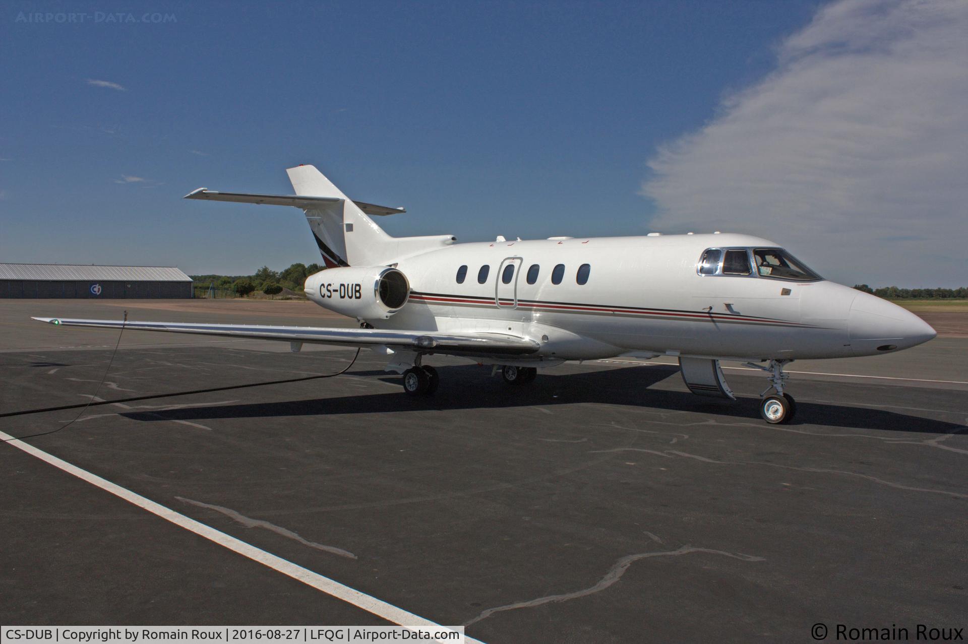 CS-DUB, 2008 Raytheon Hawker 750 C/N HB-0005, Parked