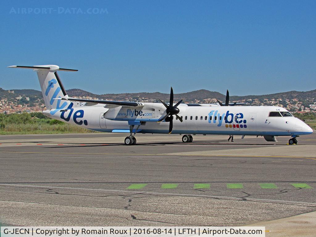 G-JECN, 2005 De Havilland Canada DHC-8-402Q Dash 8 C/N 4120, Parked