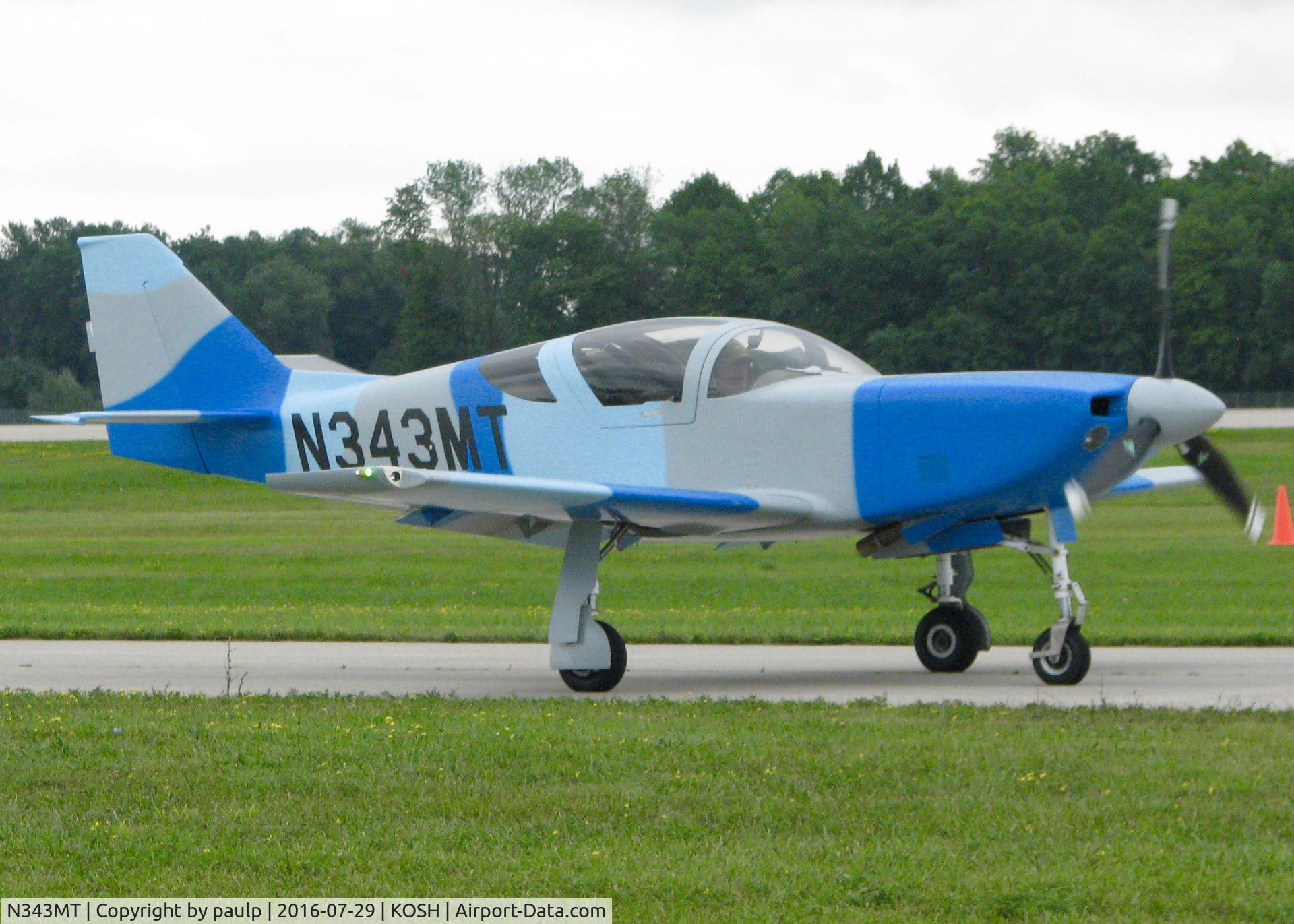 N343MT, 2013 Stoddard-Hamilton Glasair III C/N 3343, At AirVenture 2016.