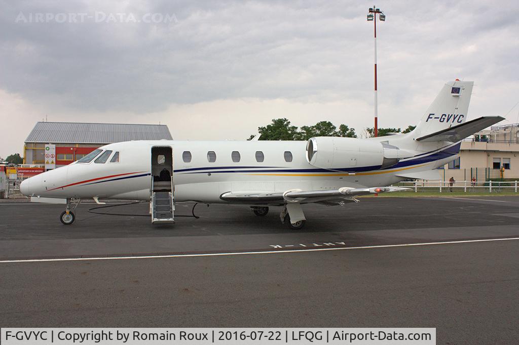 F-GVYC, 2007 Cessna 560 Citation Excel C/N 560-5682, Parked