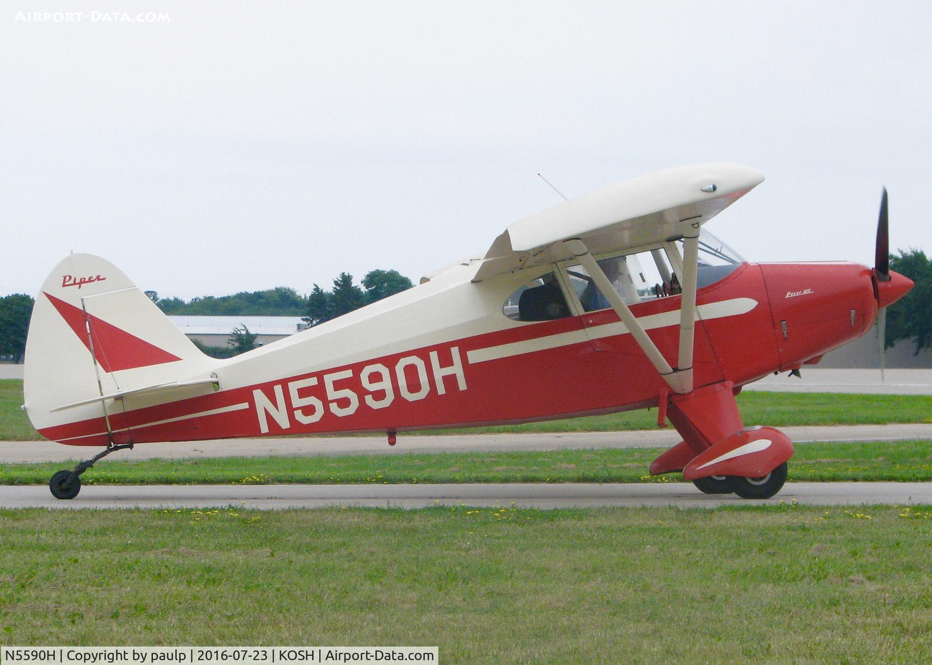 N5590H, 1951 Piper PA-20 Pacer C/N 20-653, At AirVenture 2016.