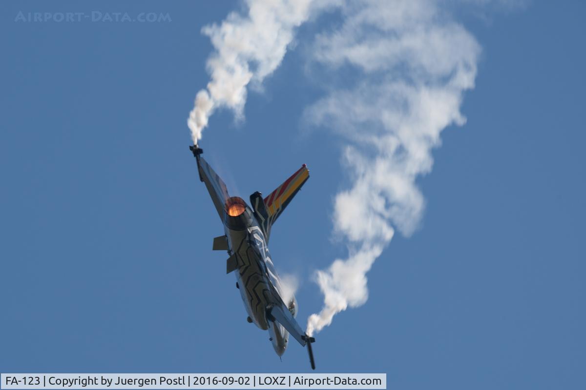 FA-123, SABCA F-16AM Fighting Falcon C/N 6H-123, Airpower 2016, Zeltweg, F-16A Fighting Falcon