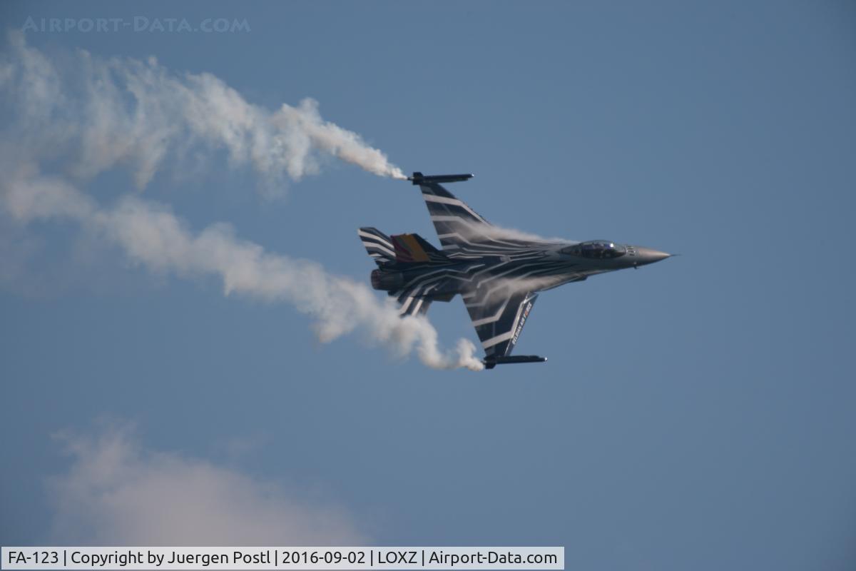 FA-123, SABCA F-16AM Fighting Falcon C/N 6H-123, Airpower 2016, Zeltweg, F-16A Fighting Falcon