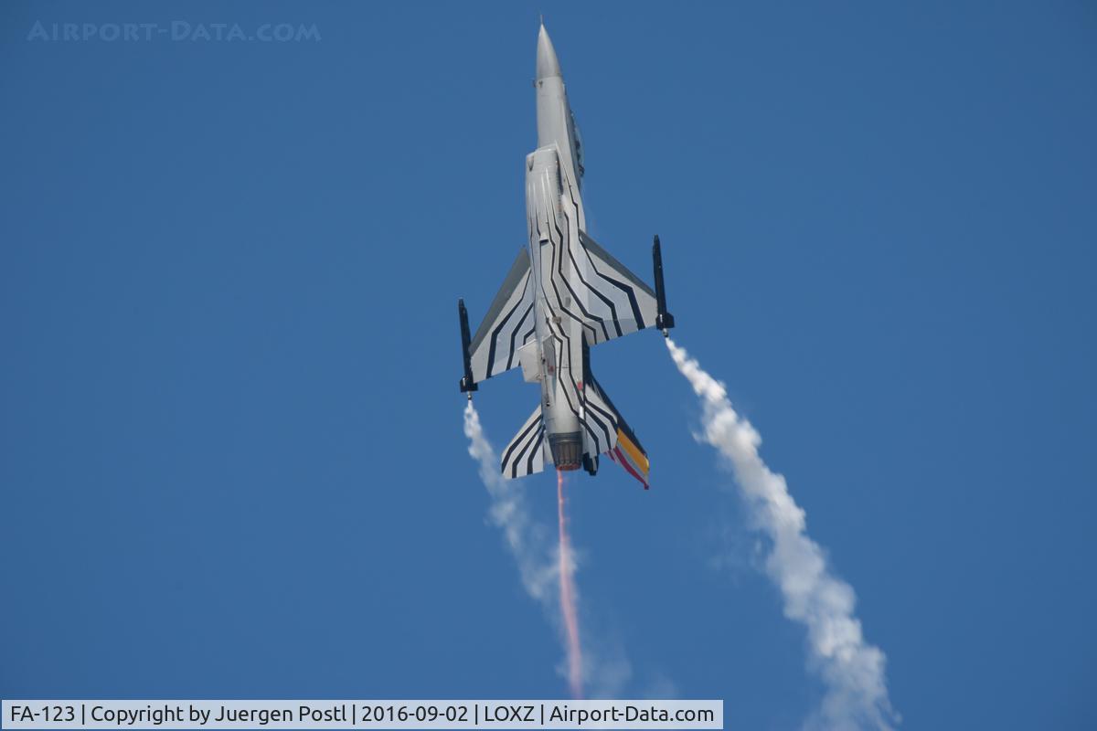 FA-123, SABCA F-16AM Fighting Falcon C/N 6H-123, Airpower 2016, Zeltweg, F-16A Fighting Falcon