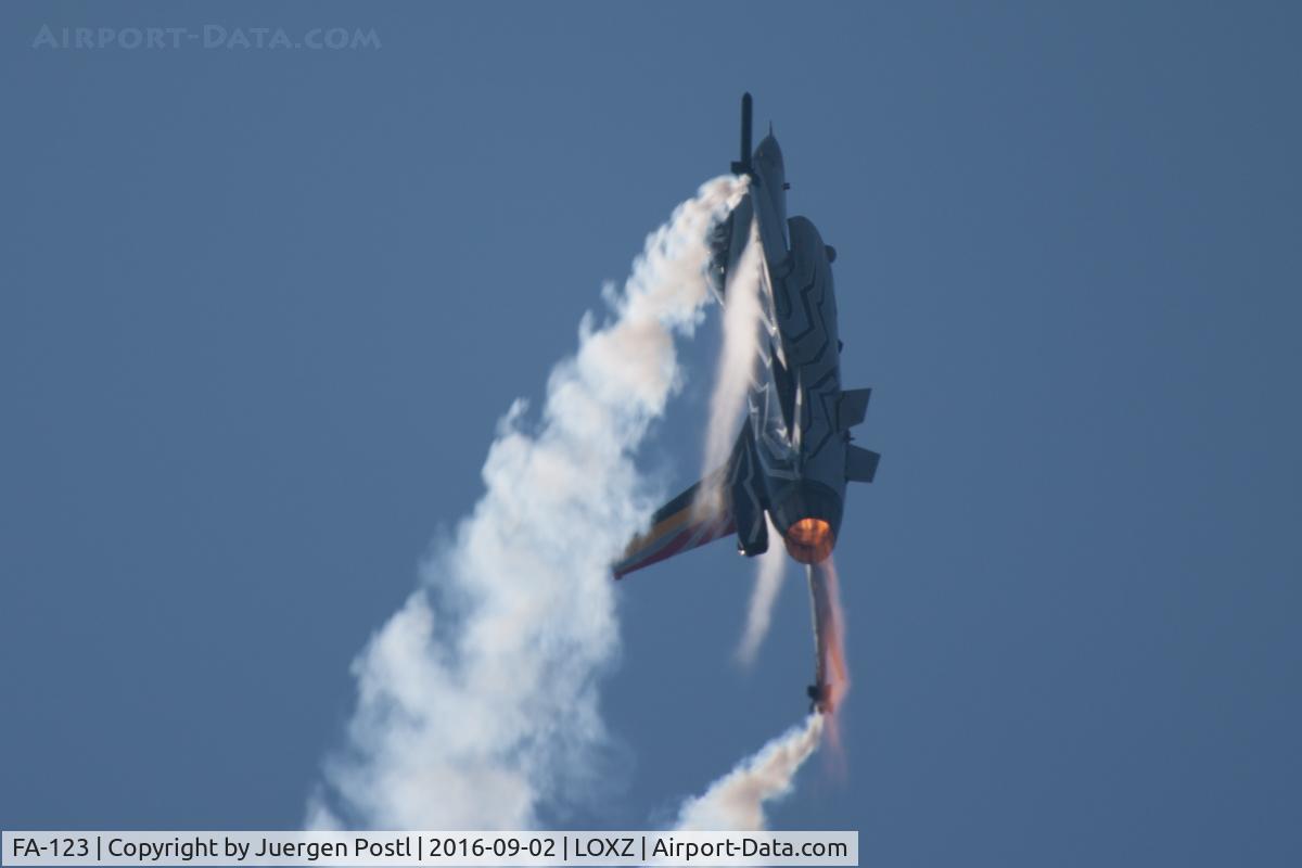 FA-123, SABCA F-16AM Fighting Falcon C/N 6H-123, Airpower 2016, Zeltweg, F-16A Fighting Falcon