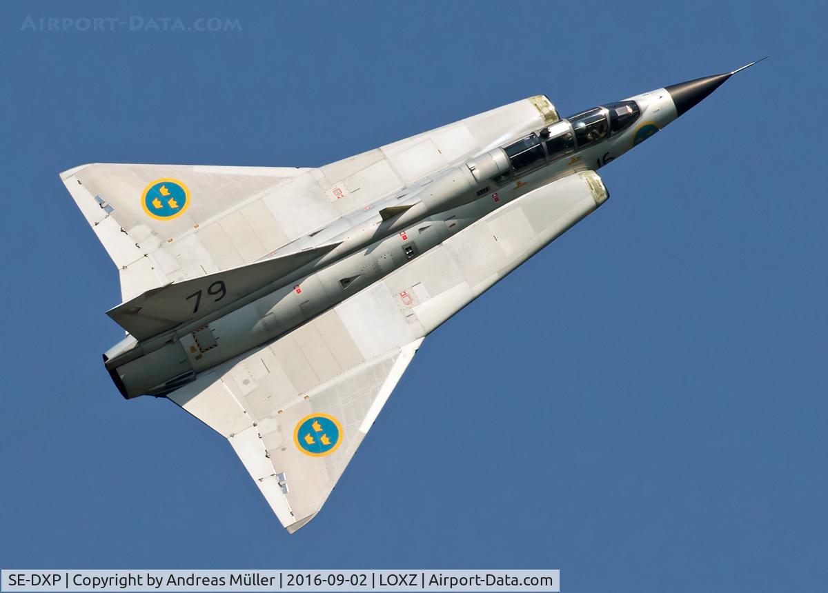 SE-DXP, 1962 Saab Sk35C Draken C/N 35-810, Airpower16