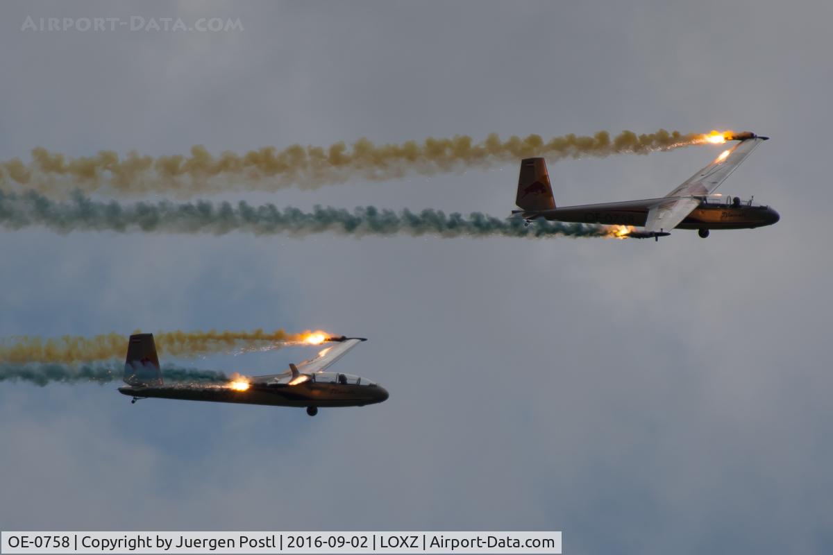 OE-0758, 1966 Let L-13 Blanik C/N 173311, Airpower 2016, Zeltweg