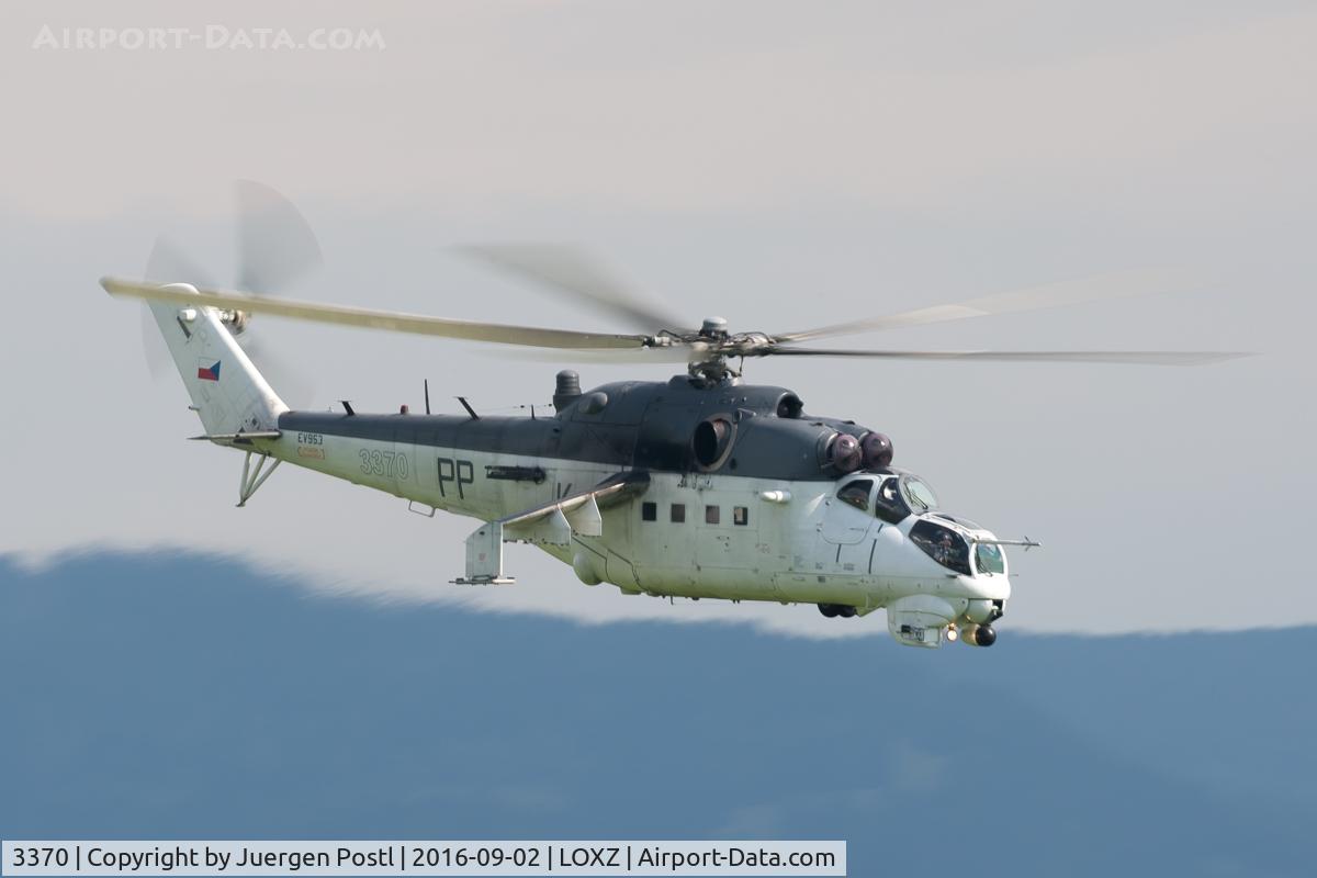 3370, Mil Mi-35 Hind E C/N 203370, Airpower 2016, Zeltweg - Czech Republic - Air Force
Mil Mi-24V
