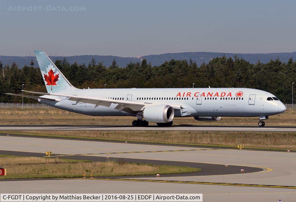 C-FGDT, 2016 Boeing 787-9 Dreamliner Dreamliner C/N 37171, C-FGDT
