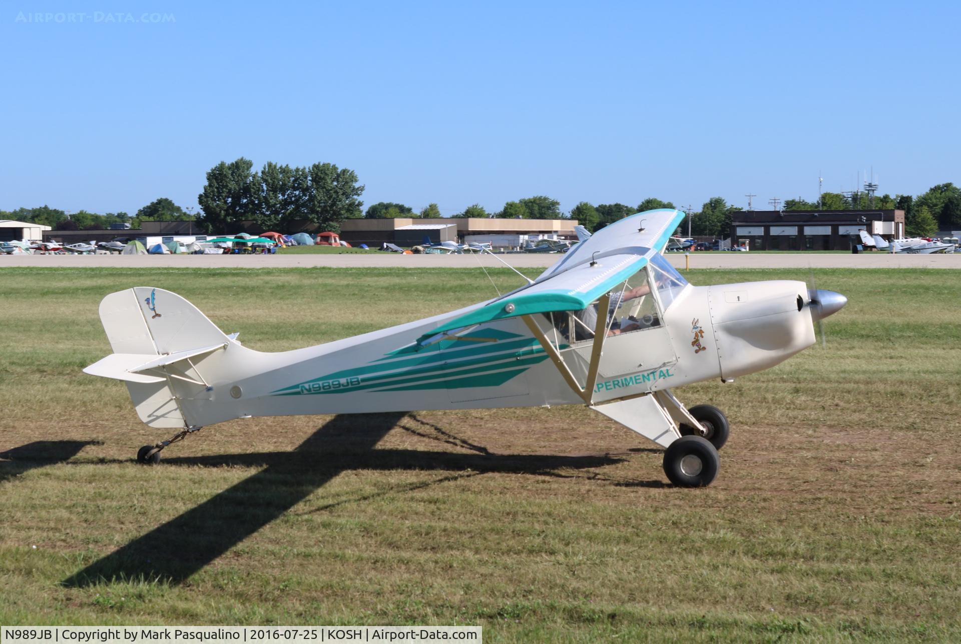 N989JB, 1998 Montana Coyote STOL C/N 9810, Montana Coyote