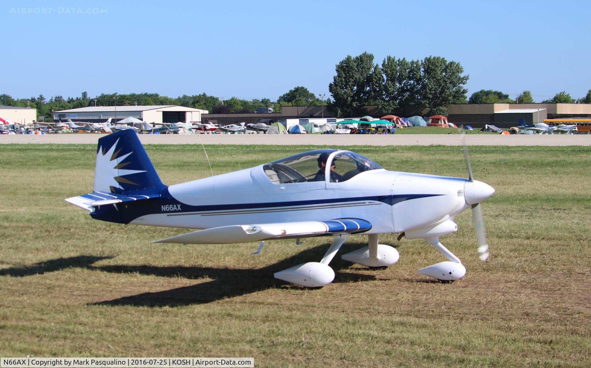 N66AX, 2006 Vans RV-6A C/N 60171, Vans RV-6A