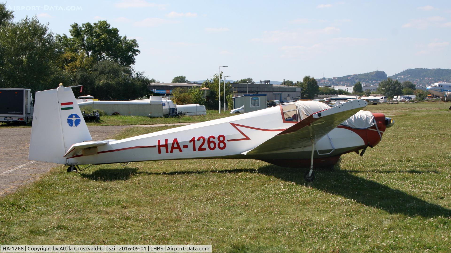 HA-1268, Scheibe SF-25C Falke 2000 C/N 46206C, Budaörs Airport, Hungary