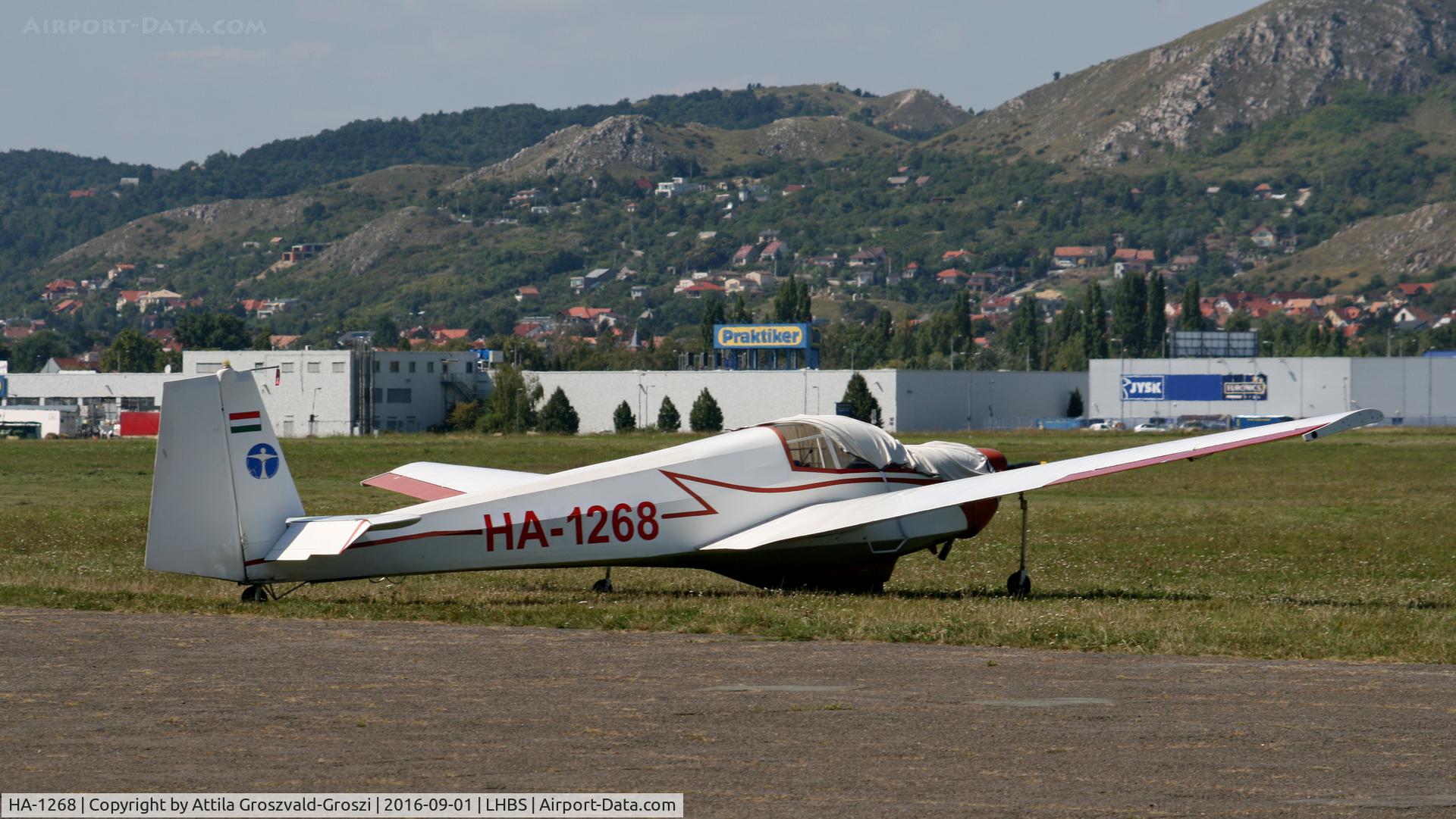 HA-1268, Scheibe SF-25C Falke 2000 C/N 46206C, Budaörs Airport, Hungary